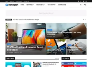 Newspot — Blogger Template Optimized for Schema & Rich Snippets