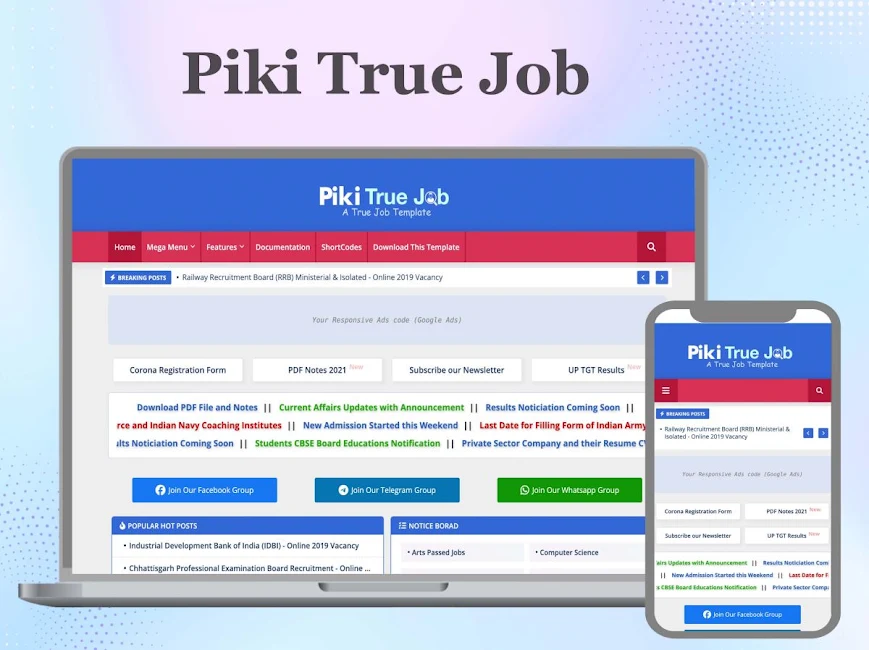 Piki True Job blogger template Piki True Job blogger template