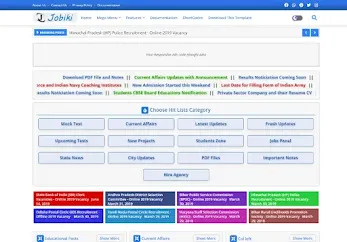 Jobiki Blogger Template