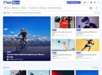 Flex Spot Blogger Template