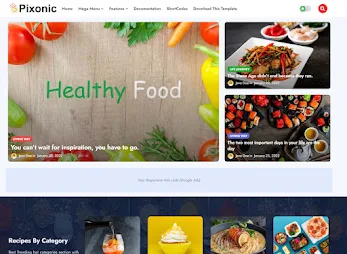 Pixonic Blogger Template