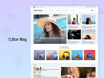 Star Mag Blogger Template